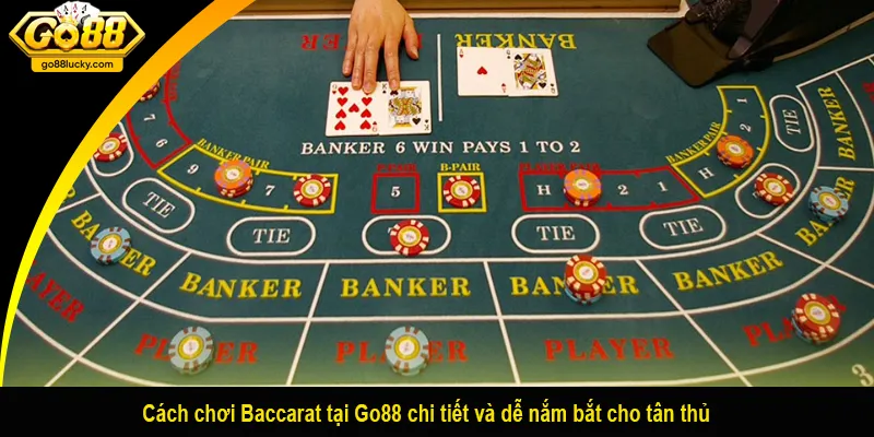 Cách chơi Baccarat tại Go88 chi tiết và dễ nắm bắt cho tân thủ