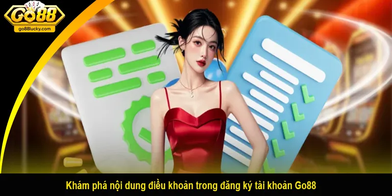 Khám phá nội dung điều khoản trong đăng ký tài khoản Go88
