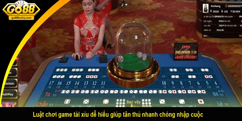 Luật chơi game tài xỉu dễ hiểu giúp tân thủ nhanh chóng nhập cuộc